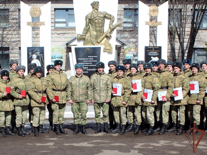 Центр подготовки личного состава Северо-Западного округа Росгвардии отметил своё 26-летие