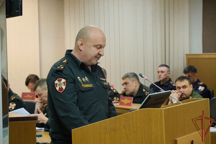 В Уральском округе Росгвардии проходит оперативный сбор руководящего состава