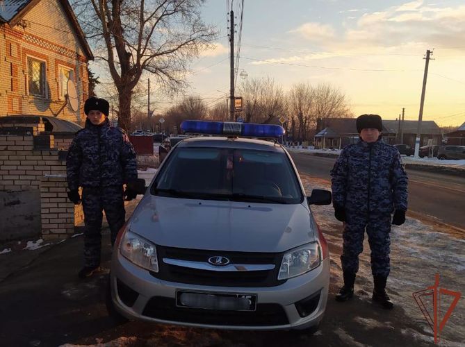 В адрес росгвардейцев поступила благодарность от управляющей одного из банков Ульяновской области