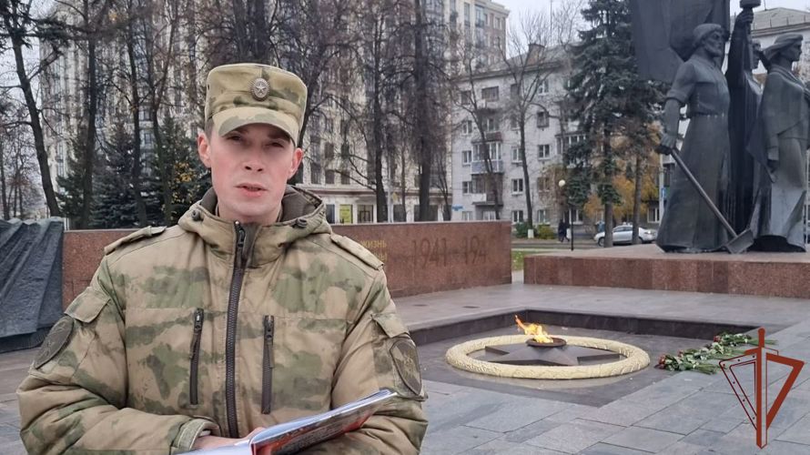 Росгвардейцы из Владимирской области присоединилось к ведомственной патриотической акции «Читаем Сараева» 