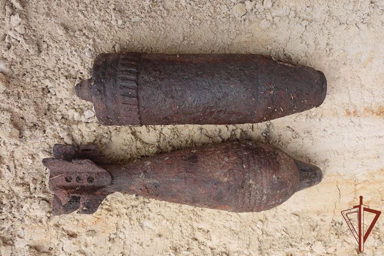 Артиллерийские снаряды и мины времен Великой Отечественной войны уничтожили взрывотехники Росгвардии на Кубани