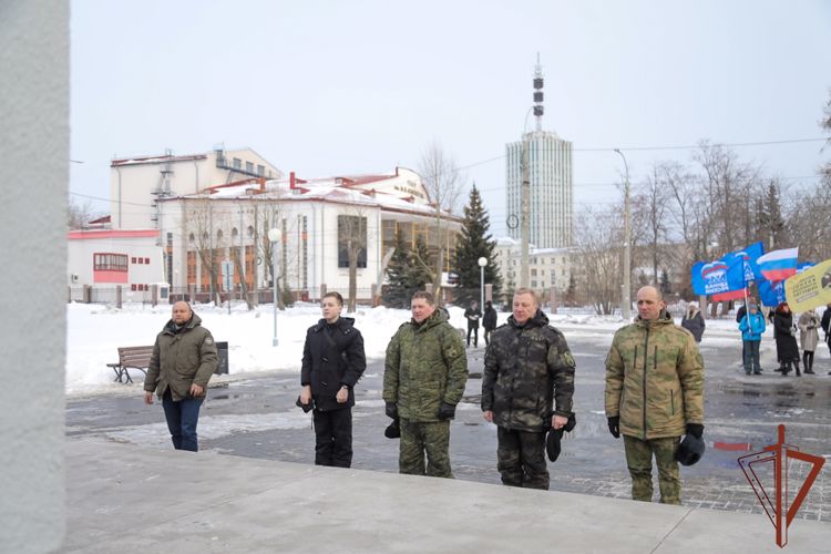 Росгвардейцы Поморья почтили память жертв Гражданской войны и интервенции