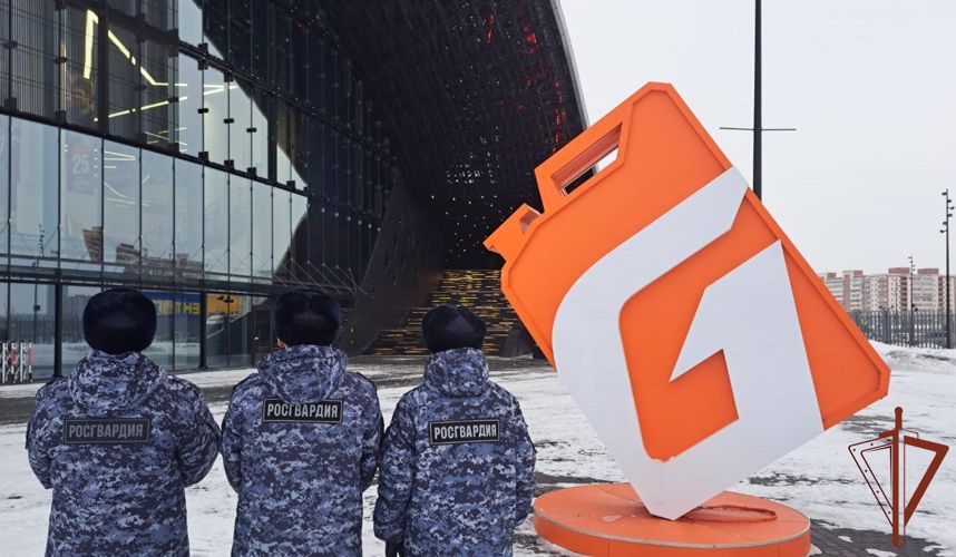 Правопорядок на матчах КХЛ в Омске обеспечили сотрудники Росгвардии