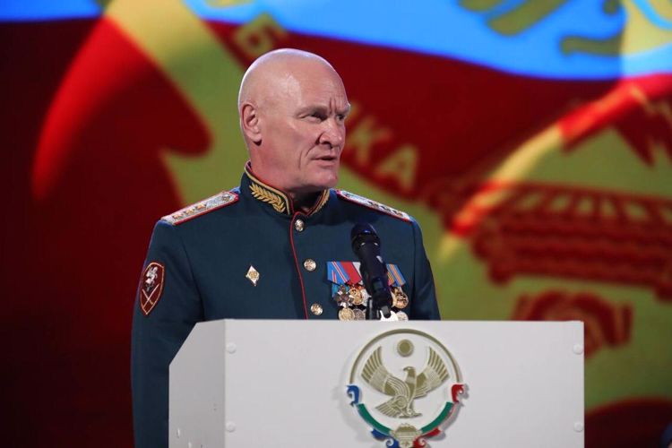 Ансамбль песни и пляски Северо-Кавказского округа Росгвардии выступил с концертом в Дагестане