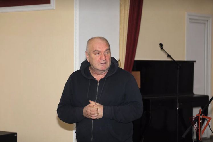 Актер Александр Балуев навестил участников спецоперации в новочеркасском госпитале Росгвардии
