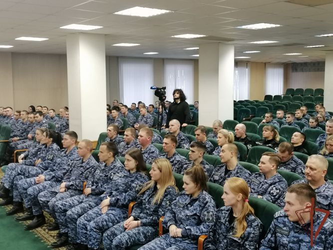 Лекцию ко дню победы в Сталинградской битве провели для столичных росгвардейцев