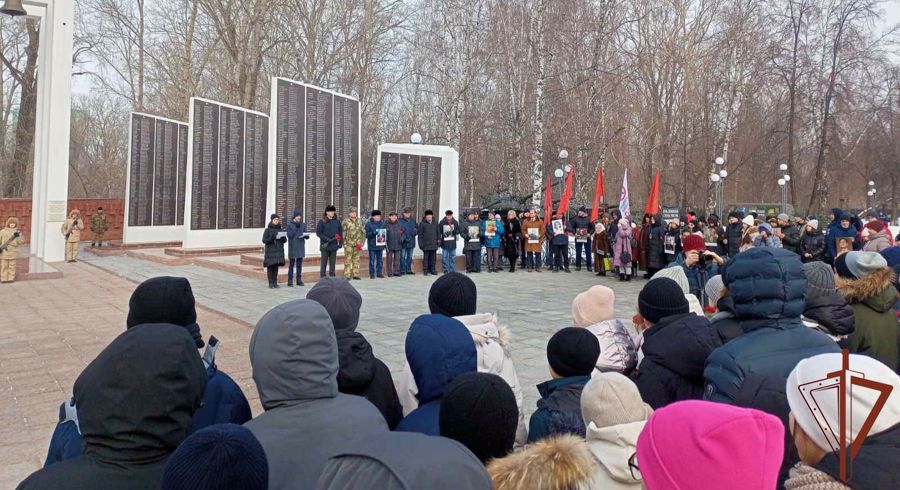 В Уральском округе Росгвардии прошли памятные мероприятия по случаю 80-летия победы в Сталинградской битве