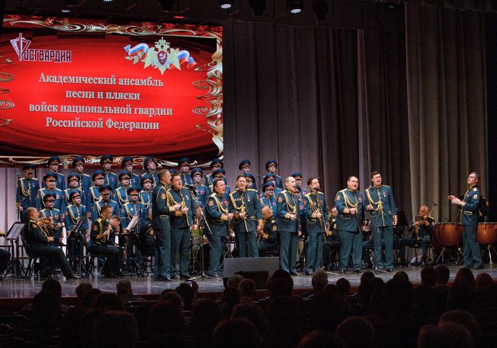 Академический ансамбль песни и пляски Росгвардии выступил в Тюменской области