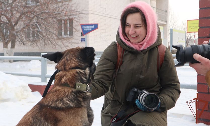 В кинологическом центре Уральского округа Росгвардии организован пресс-тур для тюменских журналистов