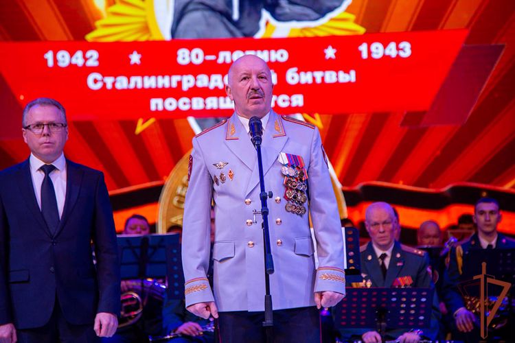 В Уральском округе Росгвардии прошли памятные мероприятия по случаю 80-летия победы в Сталинградской битве