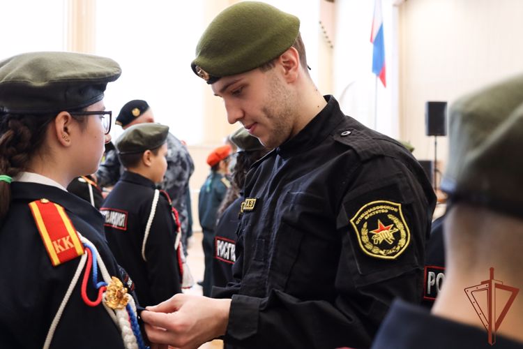 На Урале Росгвардия проводит патриотические мероприятия для подрастающего поколения