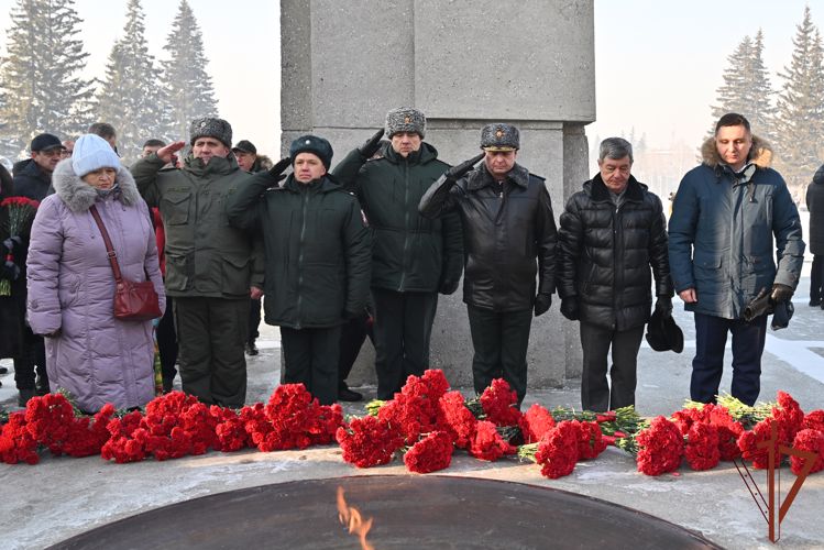 В Сибирском округе Росгвардии прошли мероприятия по случаю 80-летия победы в Сталинградской битве