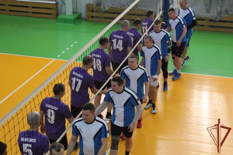 Завершился чемпионат Центрального округа Росгвардии по волейболу 