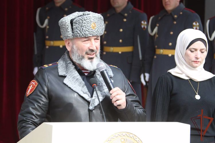  Память погибших росгвардейцев увековечили в Чеченской Республике