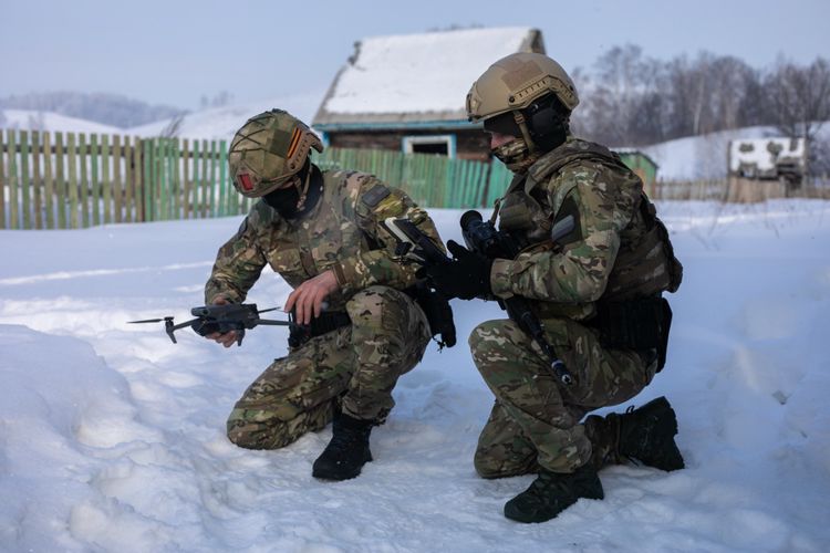 Тренировки СОБР «Тулпар»