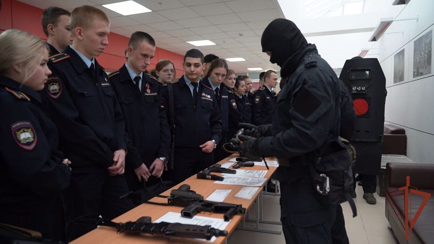 Акция Росгвардии «Неделя мужества» проходит в Москве