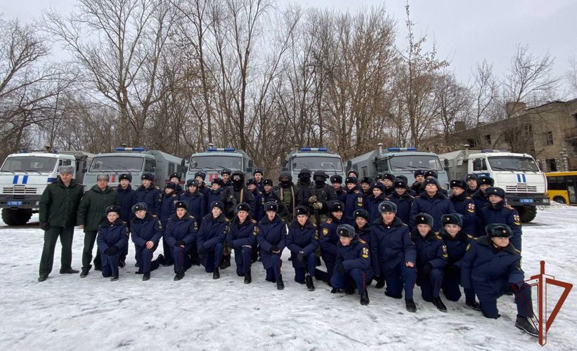 Акция Росгвардии «Неделя мужества» проходит в Москве