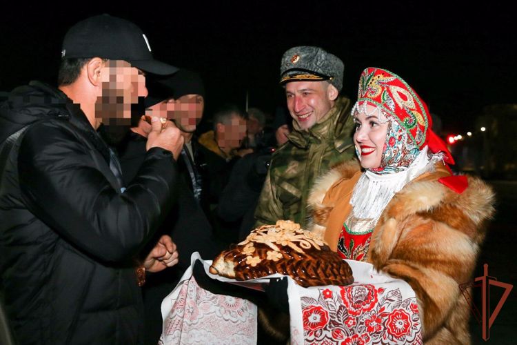 В Москве торжественно встретили спецназовцев Росгвардии – участников международных соревнований «UAE SWAT Challenge-2023»