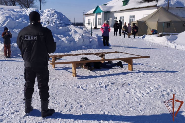 Приуроченные ко Дню защитника Отечества мероприятия проходят в Сибирском округе Росгвардии 
