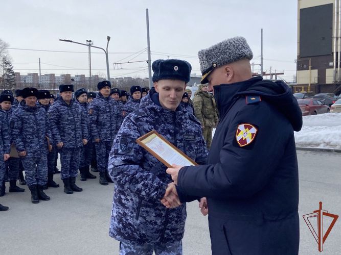 Торжественные мероприятия, посвящённые Дню Росгвардии, прошли в Сибири