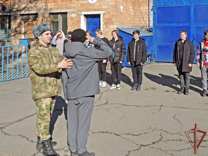Росгвардейцы в Сибири продолжают участие в акции «Дни Росгвардии»