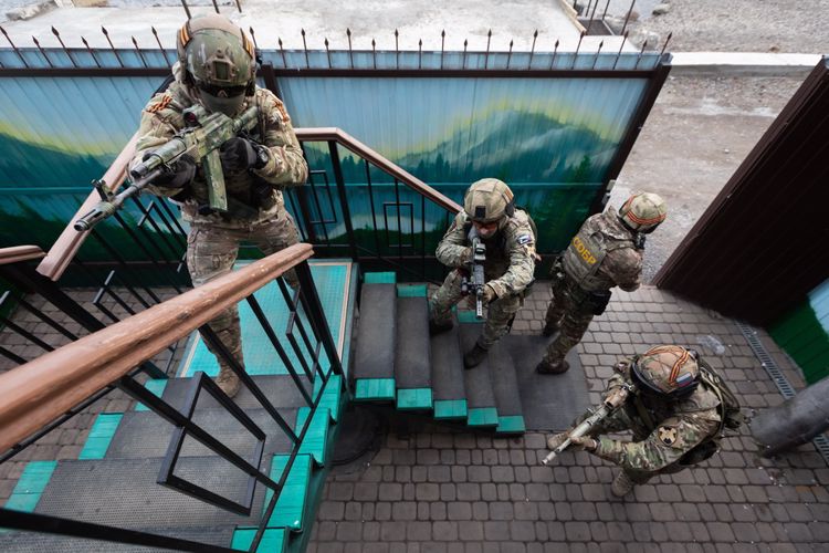 Юбилей СОБР Росгвардии 