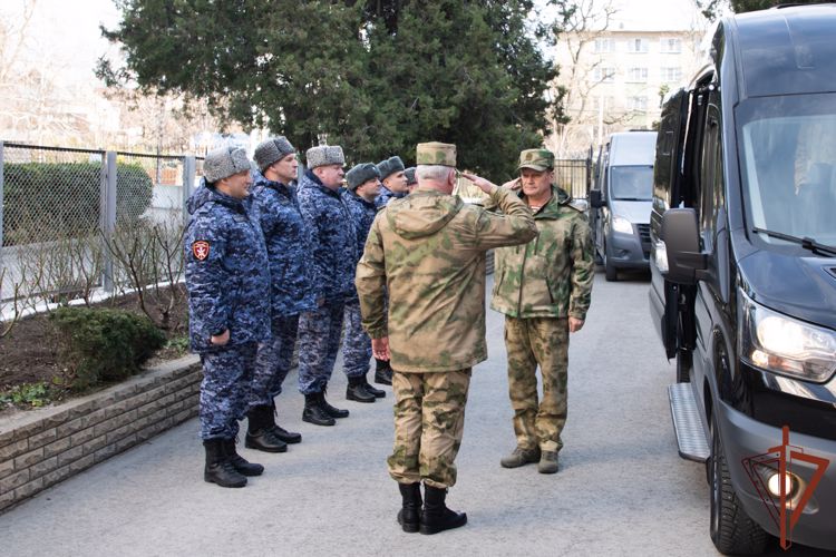 Генерал-полковник Алексей Беззубиков совершил целевой выезд в Южный округ войск национальной гвардии и зону проведения специальной военной операции