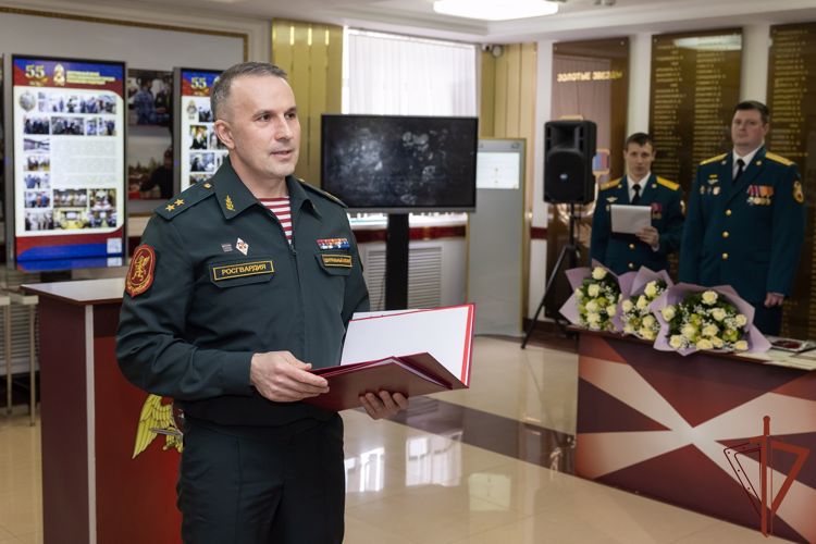 Центральный музей Росгвардии с 55-летием поздравил начальник Главного военно-политического управления