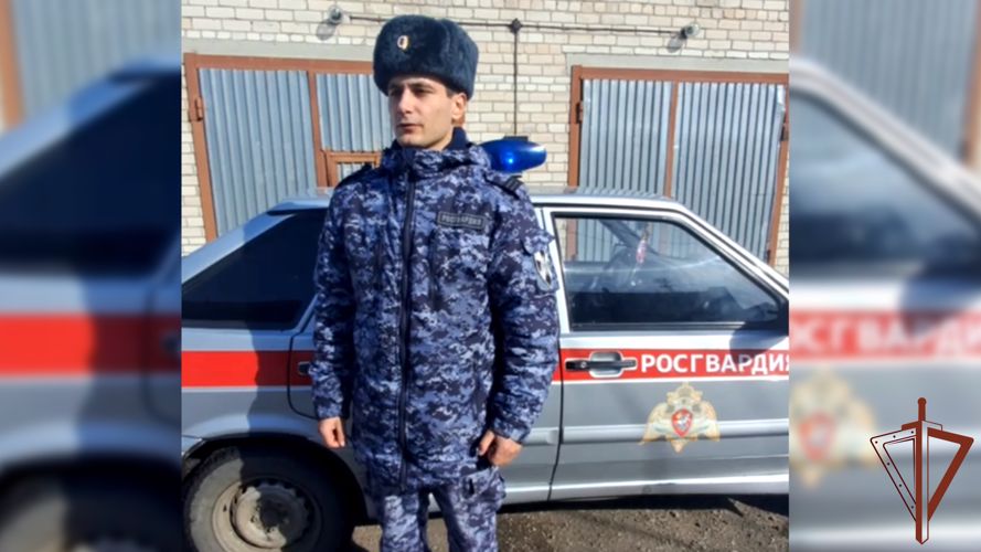 Сотрудники Росгвардии задержали в Зауралье вооруженного злоумышленника (видео)