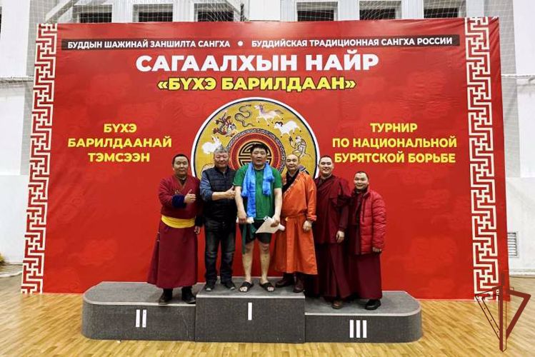 В Бурятии сотрудник Росгвардии стал абсолютным чемпионом турнира «Сагаалхын найр»