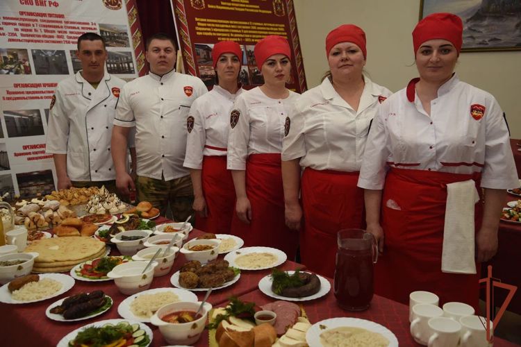 Лучших специалистов продовольственной службы Северо-Кавказского округа Росгвардии определили в грозном