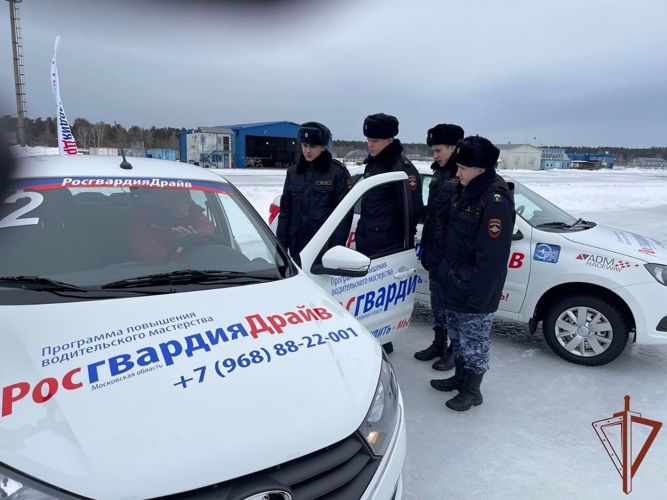 Курсанты «Гвардейской смены» стали участниками программы «Росгвардия Драйв» в Подмосковье