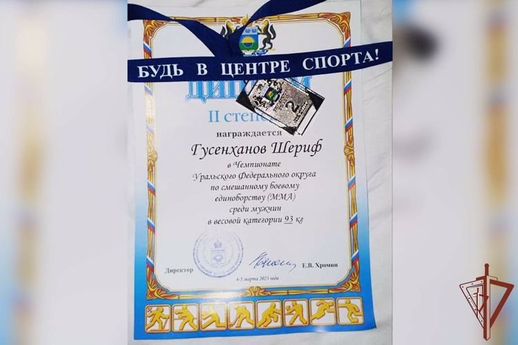 Росгвардеец стал серебряным призером Чемпионата ММА в УрФО (видео)