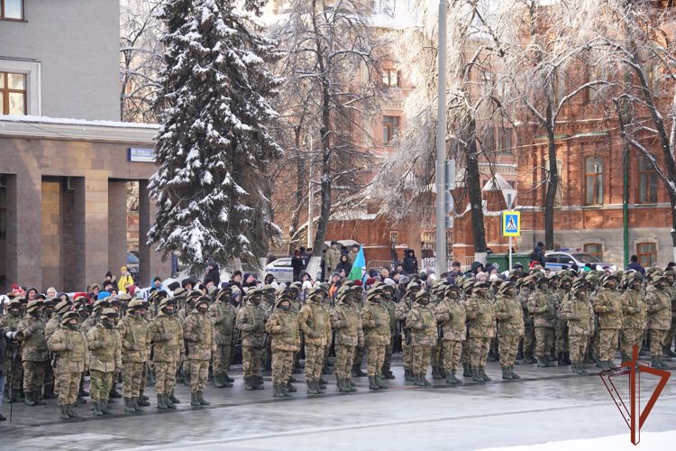 Добровольцы батальона Росгвардии стали героями документального фильма (видео)