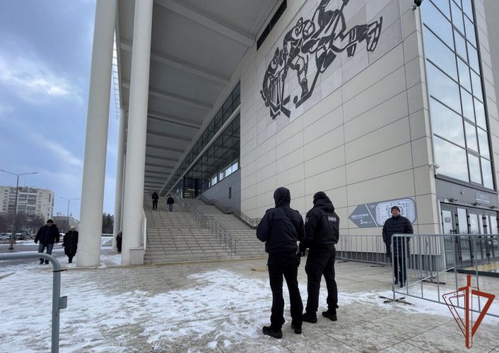 Безопасность международных соревнований по боксу обеспечили росгвардейцы в Самаре