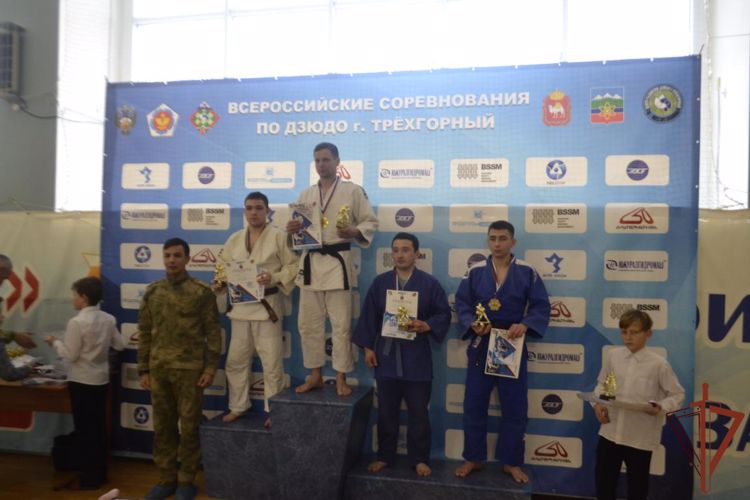  Завершился чемпионат по дзюдо Уральского округа Росгвардии  