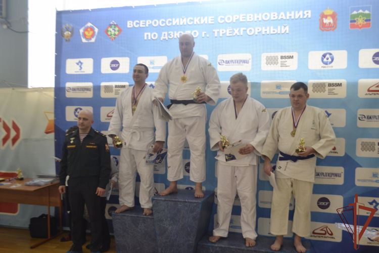  Завершился чемпионат по дзюдо Уральского округа Росгвардии  