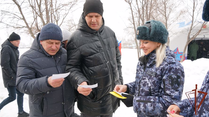 Росгвардейцы в Ульяновске приняли участие в фестивале «Бессмертный подвиг»