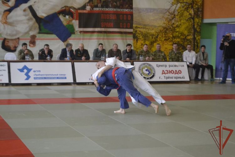  Завершился чемпионат по дзюдо Уральского округа Росгвардии  