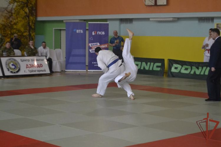  Завершился чемпионат по дзюдо Уральского округа Росгвардии  