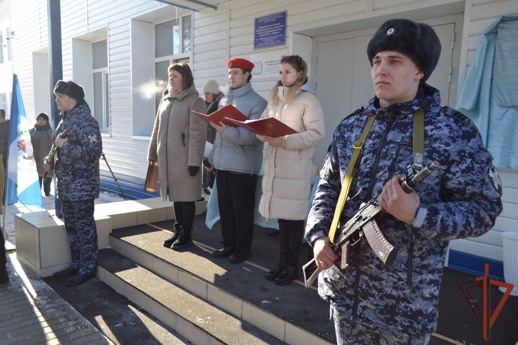Память военнослужащего войск правопорядка увековечена в Иркутской области
