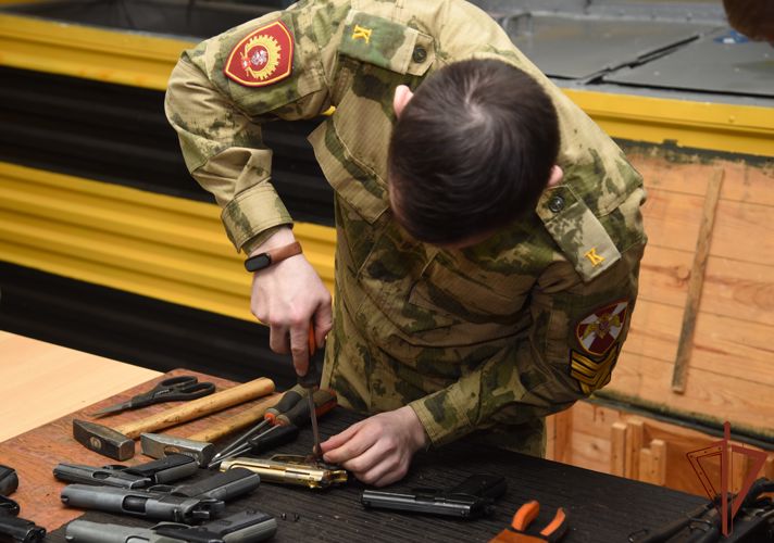Курсанты Пермского военного института Росгвардии прошли стажировку в Чеченской Республике