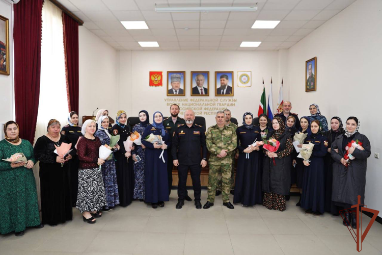 Мероприятия в рамках Международного женского дня прошли в Северо-Кавказском округе Росгвардии