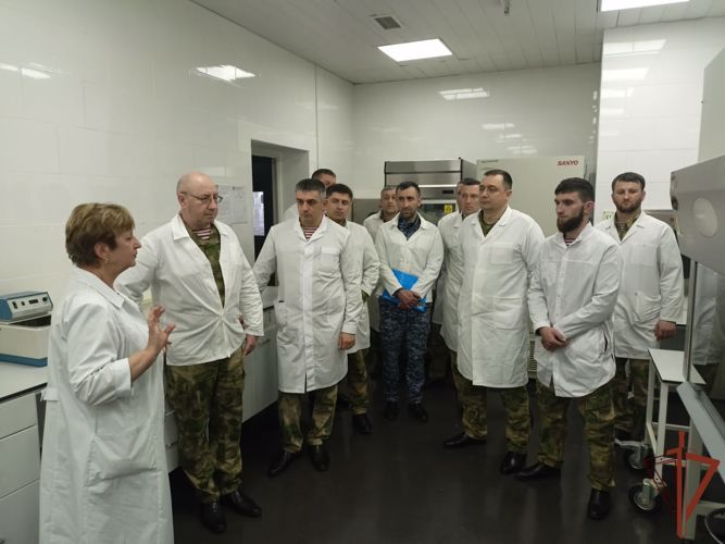 Завершился учебно-методический сбор специалистов ветеринарно-санитарных служб Северо-Кавказского округа Росгвардии