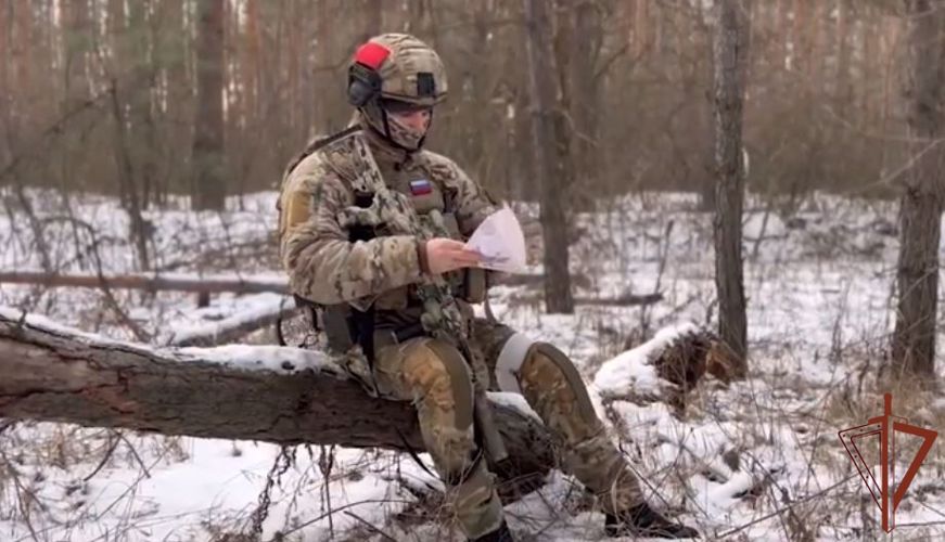 Росгвардейцы - участники спецоперации получили письма поддержки от тульских школьников