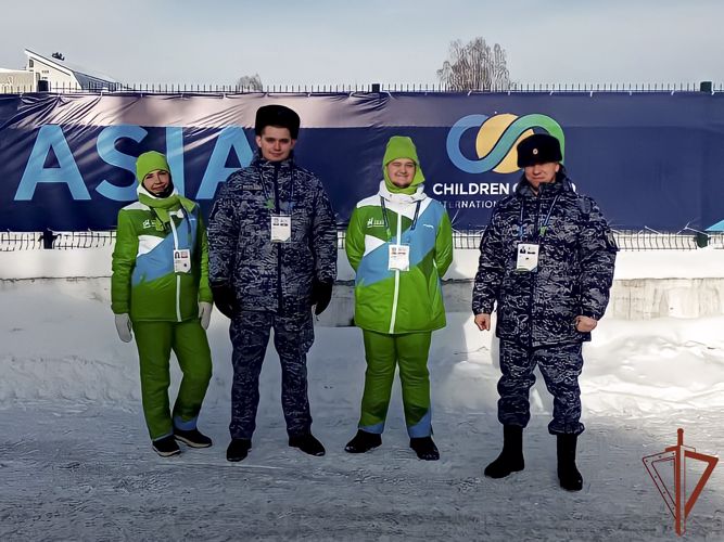 Росгвардейцы продолжают обеспечивать безопасность Международных спортивных игр в Кузбассе