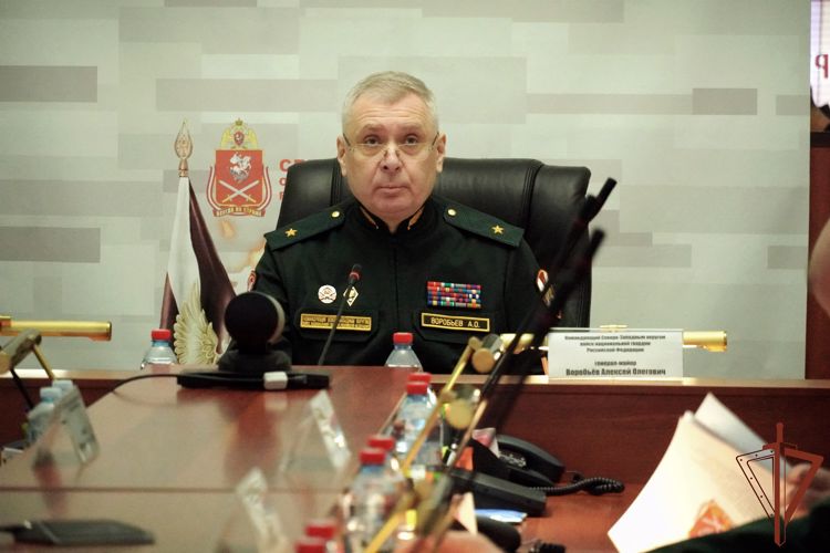 Заседание оперативного штаба Северо-Западного округа Росгвардии состоялось в Санкт-Петербурге