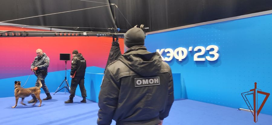  Безопасность Красноярского экономического форума обеспечила Росгвардия