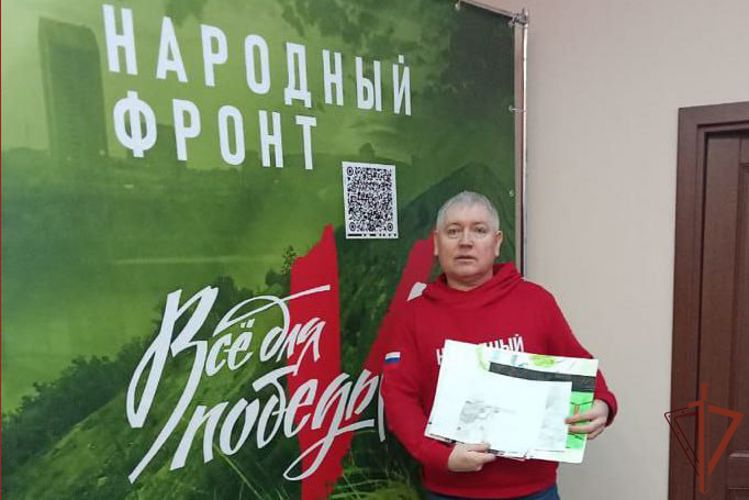 Военнослужащие Росгвардии приняли участие в сборе гуманитарной помощи для участников СВО
