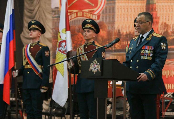 В Центральном округе Росгвардии прошли торжественные мероприятия, посвященные Дню войск национальной гвардии Российской Федерации